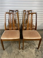 SET 4 MCM DINING CHAIRS BY NATHAN FURNITURE