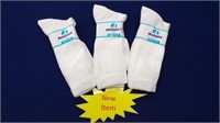 3 PAIR ROOMY DIABETIC SOCKS