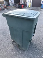 Large Rolling Trash Can