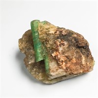 Natural Zambian emerald ore