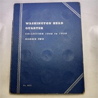 Washington Quarters Book - 5 coins