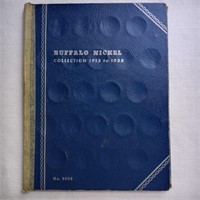 17 Buffalo Nickels 1913-1938 Folder