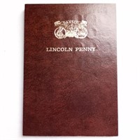 Lincoln Penny Folder 1909-2000 Incomplete
