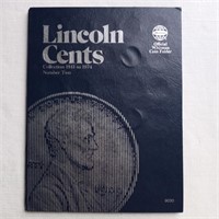 Lincoln Head Cent Folder 1941-1974 Incomplete