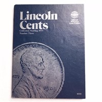 Lincoln Cents Folder 1975-2001 Incomplete
