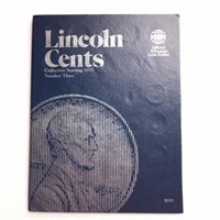 Lincoln Cents Folder 1975-2001 Incomplete