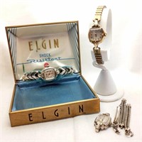 Elgin Watches & Box
