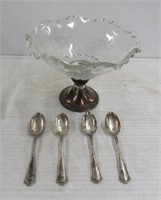 Sterling Weighted Candy 4 800 Silver Spoons
