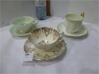 3 Tea Cups - Royal Albert / Paragon / Grafton
