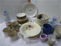 Assorted Dishes / Mugs / Bowls / Egg Cups