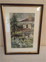 Original Percy Runnells Watercolour on Paper