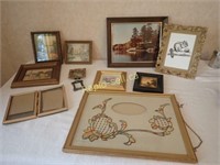 Watercolours and Frames to Use