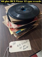 60+ old 45rpm records RCA VICTOR 1 is ELVIS