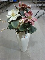 Tall Vase with Flowers 25" High