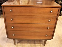 Vintage MCM 4 drawer tall chest