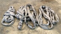 (4) United 12' Polyester Rigging Slings