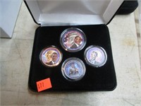 OBAM COLORIZED COIN SET