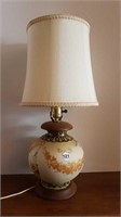 HAND PAINTED TABLE LAMP