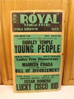 ROYAL THEATRE Hillsboro 1940 -50's YOUNG PEOPLE