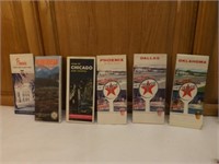 Standard and Texaco Vintage Travel Maps