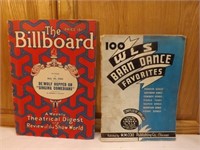 1921 BILLBOARD and WLS Barn Dance