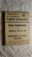 IHC Farmalls 300 and 400 Tractor Manual