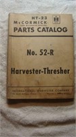IHC 52 R Harvester Thresher Manual