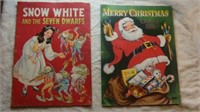 Snow White and Merry Christmas Coloring Books