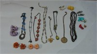 Necklaces and a Few Ear Rings