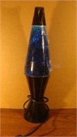 Blue Lava Lamp - Works