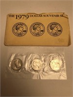 1979 Susan B Anthony Dollar Souvenir Set