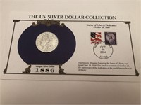 1886-O Morgan Dollar Stamp Cancellation