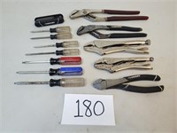 13 Assorted Husky Hand Tools