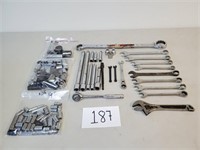 Assorted Husky Sockets, Wrenches, Etc.