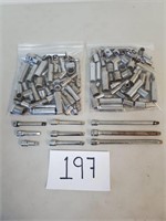 Assorted Craftsman 1/4" Drive Sockets + Extras