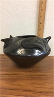 Mata Ortiz inspired pottery -Beautiful animal
