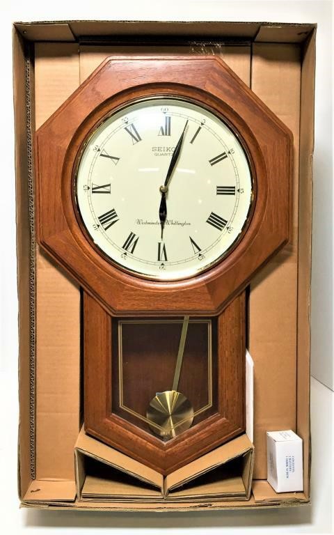 Seiko Westminster Whittington Wall Clock | Rusty by Design