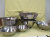 Stainless Steel Mixing Bowl & Colander