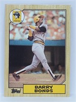 1987 Topps Barry Bonds RC