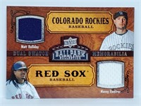 2008 UD Ballpark Coll. Matt Holliday/Manny Ramirez