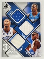 /299 2010 SP Game Used Edition Howard/Lewis/Grant
