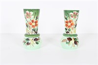 Vintage Hand Painted Vases