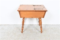 Vintage Hinged Storage Table
