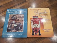 (2) Books on McCoy & Roseville Pottery