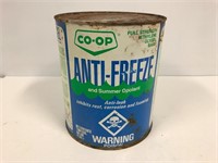 Co-op antifreeze tin