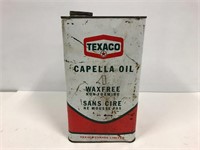 Texaco oil tin
