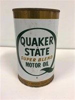 Quaker State oil tin