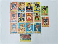 (15) Vintage Football Cards