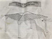 Gazebo kit, as is, may not have all parts