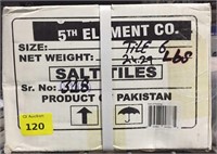 Box of 6 Himalayan salt tiles